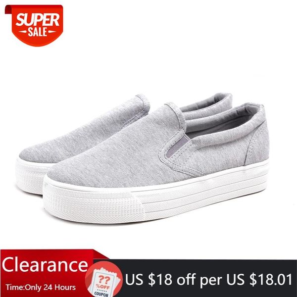 

2021 3cm platform women shoes thick sole woman casual shoes canvas #dg80