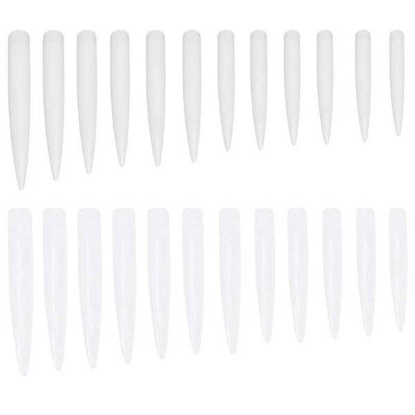 

false nails extra long nail tips safe and comfortable with 10 different sizes for salons home individual or family, Red;gold