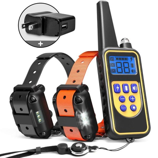 

remote dog collar waterproof and rechargeable training collars & leashes
