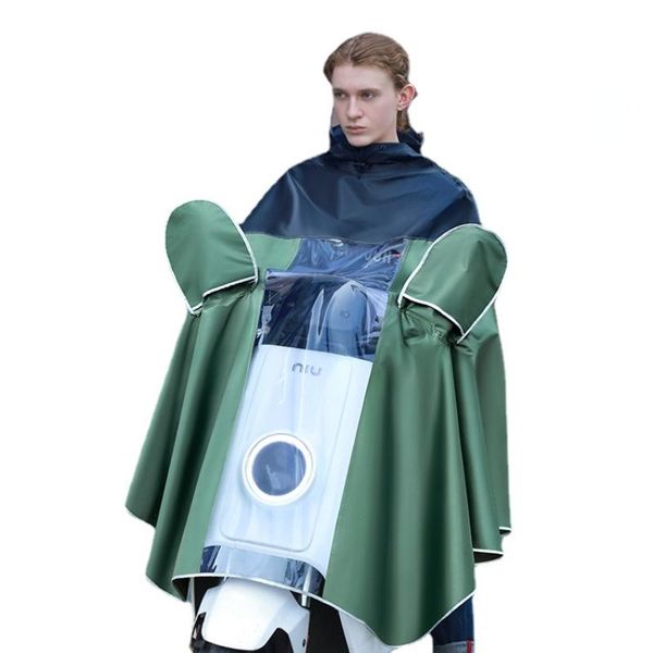 

rain wear motorcycle raincoat waterproof poncho outdoor collapsible reusable portable gear for work four seasons universal regenjas d