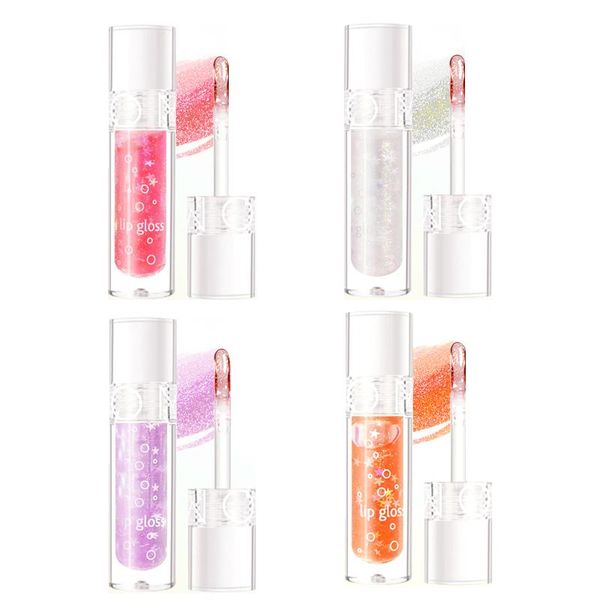 

lip gloss liquid colorful moisturizing gold foil natural long lasting stick glaze makeup cosmetic tslm1