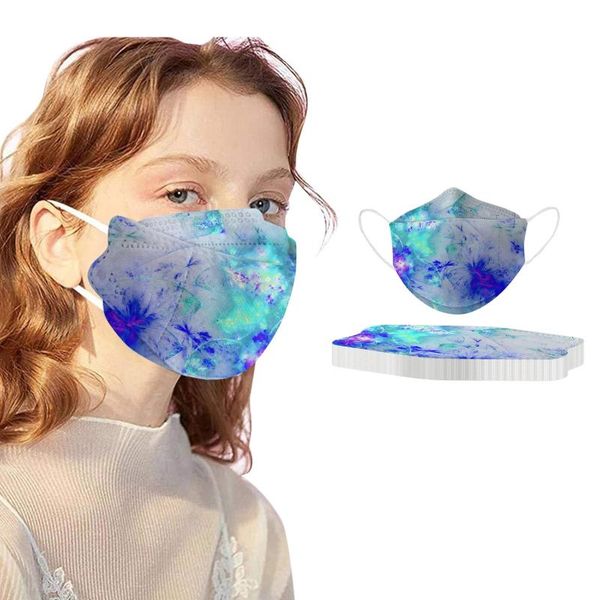 

fast delivery headband scarf mascarilas cute printing tie-dye gradient outdoor mask prevention fish woven face cycling caps & m, Black