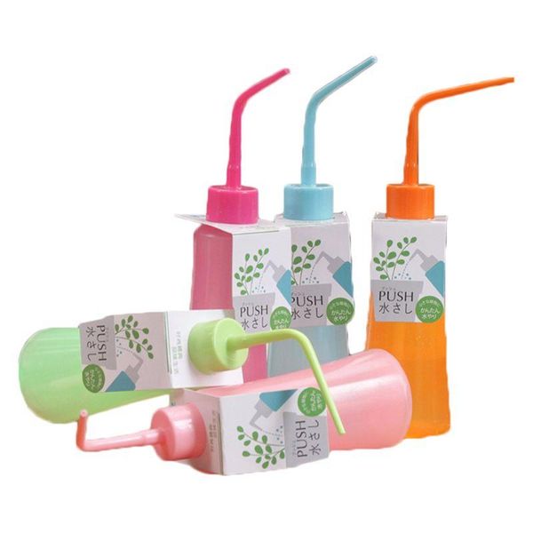 

watering equipments succulent bottle plastic spray squeeze can bend mouth for plants orchids gardening tools
