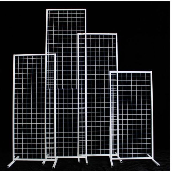 

party decoration wedding props grid screen wrought iron road background ornaments stage scene layout