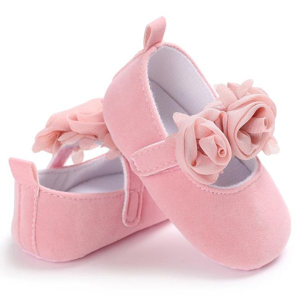 

first walkers 2021 baby girls shoes comfortable mixed colors flower fashion cotton soft kid