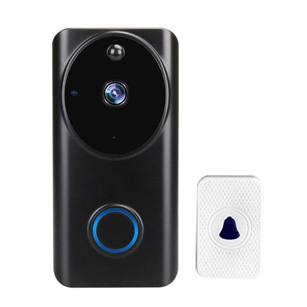

doorbells wifi doorbell smart home wireless phone door bell camera security video intercom 1080p hd ir night vision for apartments