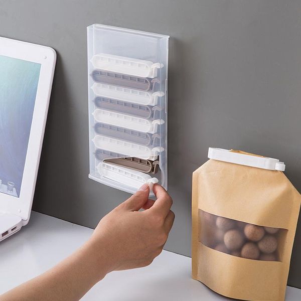 

bag clips 10pcs/set plastic sealing clip snack fresh food clamp kitchen vacuum