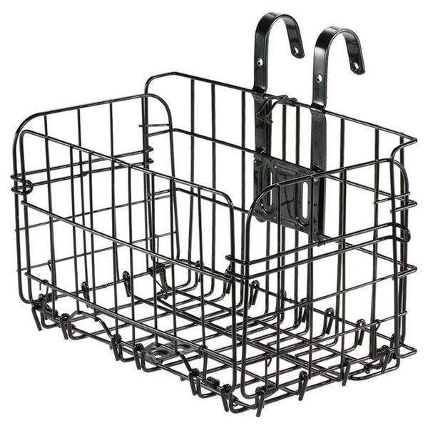

folding bicycle basket mesh suspension carrier rack front car & truck racks