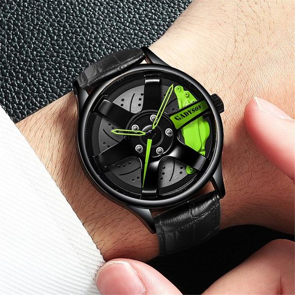 

wristwatches watch 2021 casual fashion man leather watches waterproof luminous simple quartz wristwatch, Slivery;brown