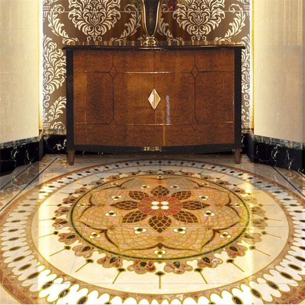 

wallpapers wellyu custom flooring painting 3d super atmospheric high-definition european-style living room decorative