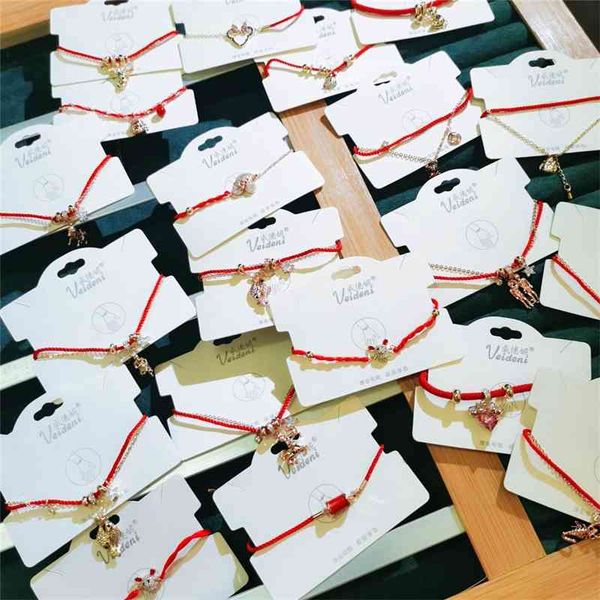 

japanese and korean quality new weide ni micro inlaid zircon bracelet, Black