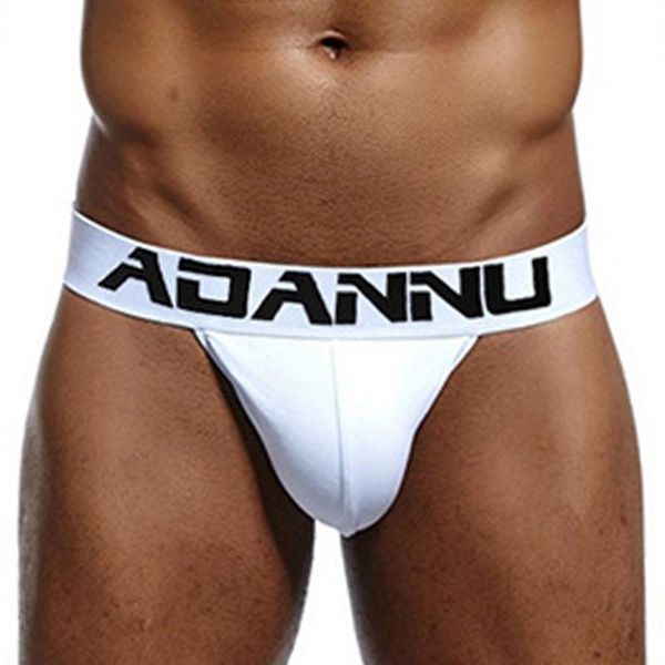 

underpants mens cotton boxer briefs u-convex panty solid color breathable underwear high fork men's, Black;white