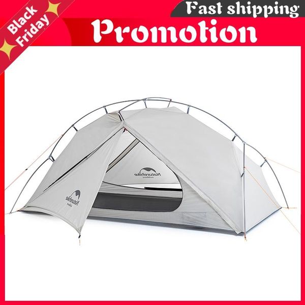 

tents and shelters vik series 970g ultralight single tent 15d nylon waterproof camping single-layer outdoor hiking nh18w001-k