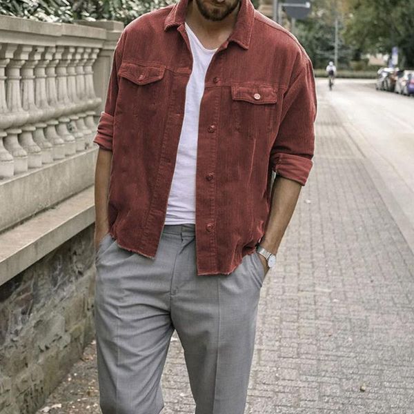 

men's jackets fashion buttoned lapel streetwear spring summer vintage floral casual shirt slim long sleeve beach shirts, Black;brown