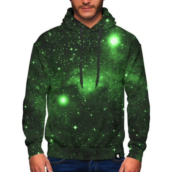 

starry sky design pattern men s 3d printing hoodie visual impact party punk gothic round neck american sweatshirt hoodie, Black