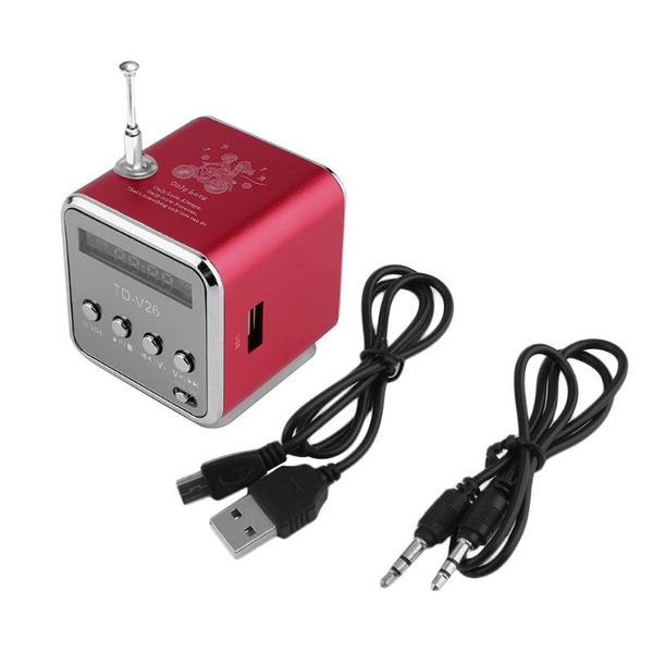 

smart home control portable aluminum alloy micro usb mini stereo super bass speaker ubwoofer musica mp3/4 fm radio receiver