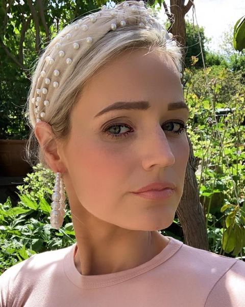 

hair clips & barrettes artilady beige velvet pearl hairband headpiece jewelry women accessories party gift drop, Golden;silver