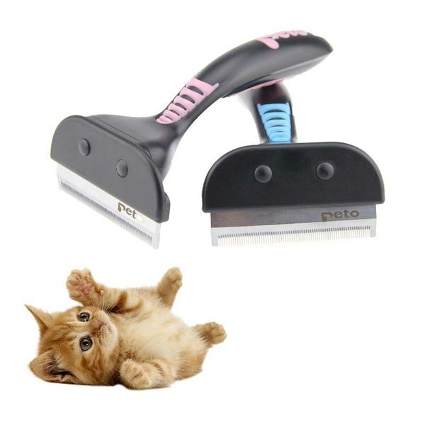 

pet hair shedding comb dog cat brush grooming tool furmins removal for dogs cats