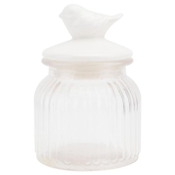 

1pc household storage canister decorative seal pot airtight (white) bottles & jars