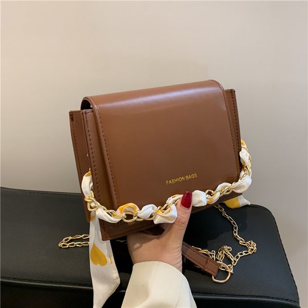 

2021 new trendy fashion trending summer small square bag casual simple shoulder handbag western style crossbody bag