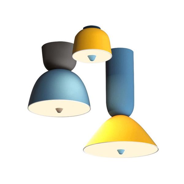 

ceiling lights modern lamp led color ice cream & lighting luminaria bedroom living room restaurant hanging lamps kitchen