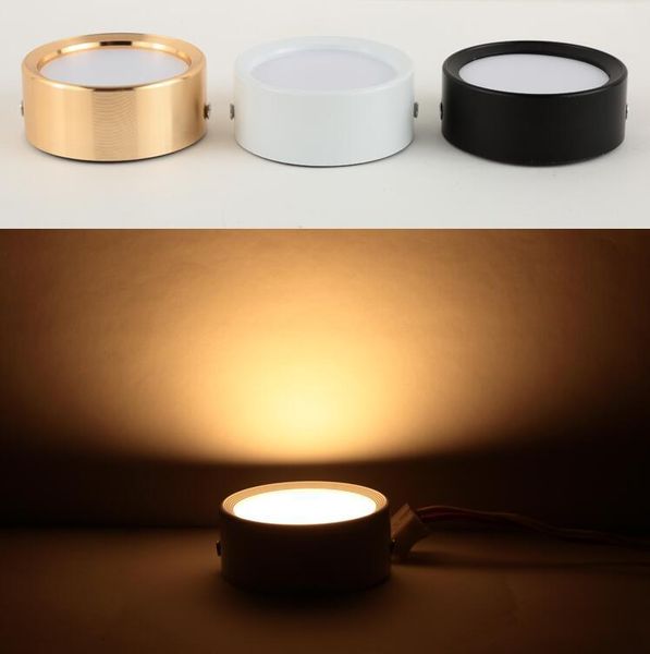 

downlights 220v 3w 5w 7w 9w downlight surface-mounted driver needless mini led spot light home bar club shop kitchen study indoor lighting