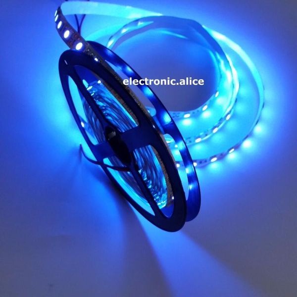 

leds ultraviolet uv 395-405nm non-waterproof flexible led strip strips