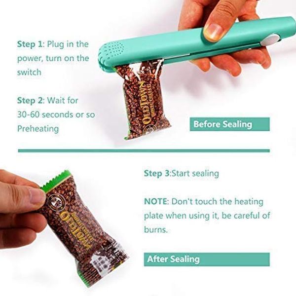 

mini bag heat smart control heating sheet for airtight storage aug889 clips