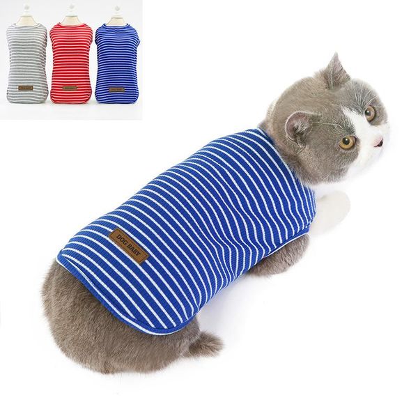 

cat costumes clothes summer thin five-color vest british shorthair blue pet clothing anti-lint air conditioning