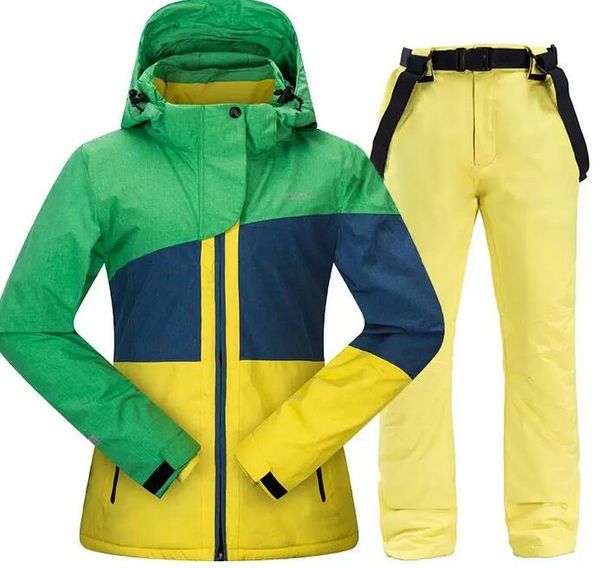 

skiing jackets winter ski suit women brands jacket and pants for warm waterproof windproof snowboarding suits
