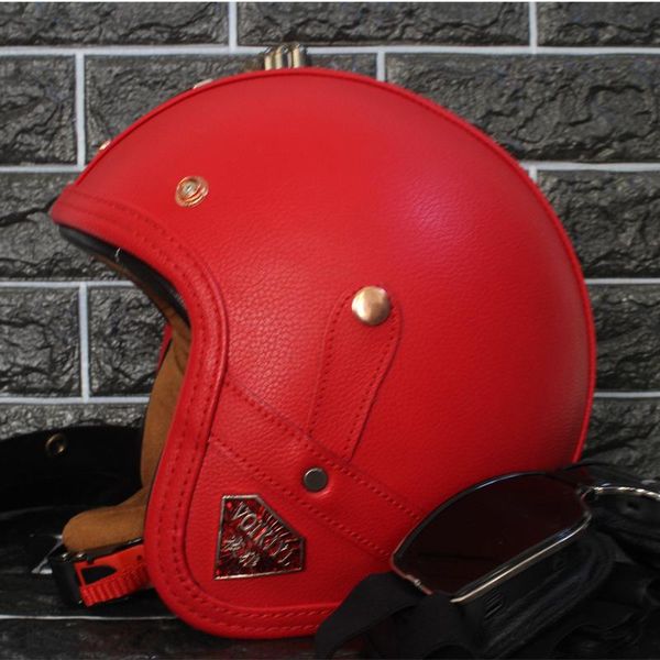 

motorcycle helmets brand vintage helmet retro for chopper bikes leather