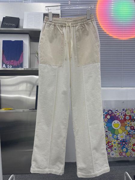 

women's pants & capris 2021 women fashion loose lace casual wide-leg 0903, Black;white