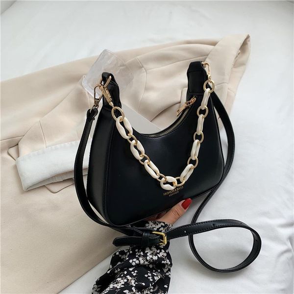

evening bags chain armpit bag women's 2021 trendy small design sense messenger texture fashionable shoulder square
