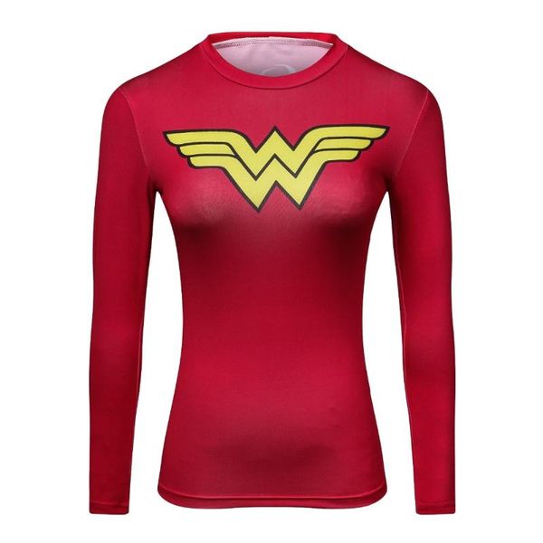 

women's t-shirt 3d printed compression bodybuilding women long sleeve summer fashion casual girl female t shirt slim tight tees, White