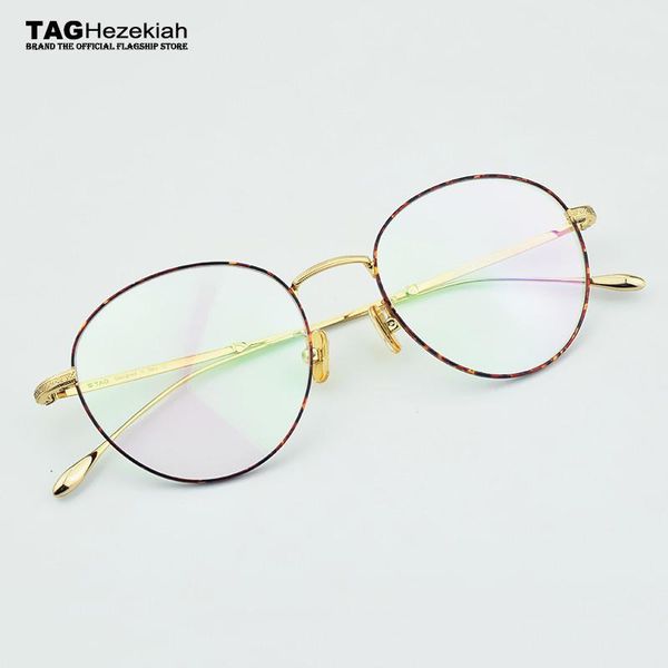 

glasses frame women 2021 tag hezekiah brand retro eyeglasses men fashion vintage computer prescription spectacles goggles sunglasses frames, Black