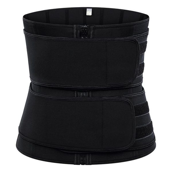 

women's shapers workout fitness shaperwear black waist trainer neoprene belt weight loss shaper slimming sweat fat burning xxs, Black;white