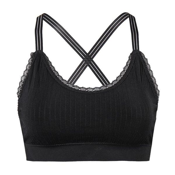 

bras breathable padded seamless underwear wireless tank push up tube women, Red;black