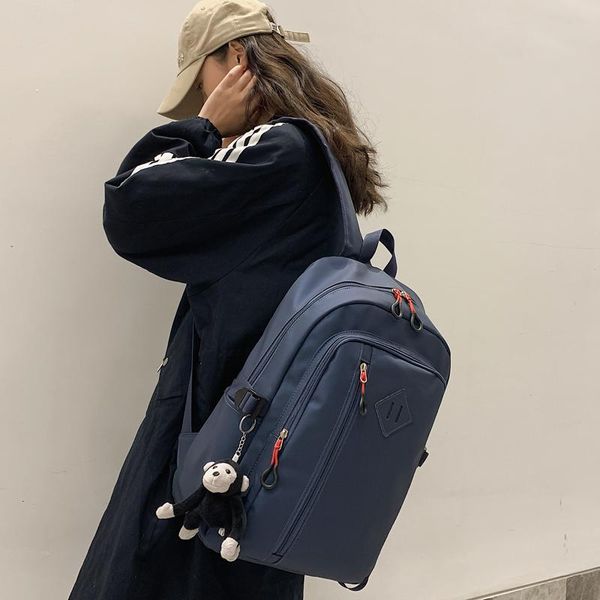 

backpack women nylon large capacity female student schoolbag college book lady travel rucksack fashion girl bags