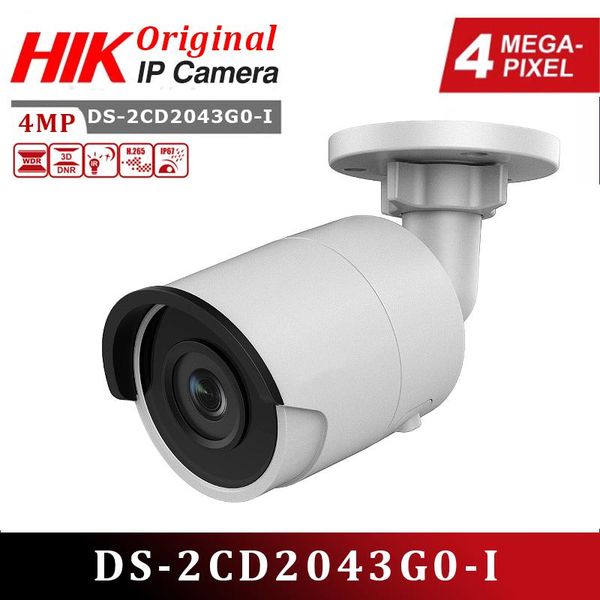 

original hik ds-2cd2043g0-i replace ds-2cd2042wd-i 4mp poe network camera security upgradeable outdoor monitor ip cameras