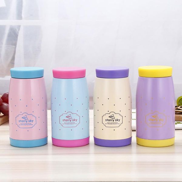 

water bottles -selling exquisite stainless steel vacuum flask small fresh student portable big belly cup exhibition gift