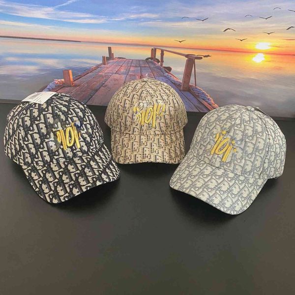 

family old flower baseball letter printing men's and women's cap classic fashion brand bent hat winter england, Blue;gray