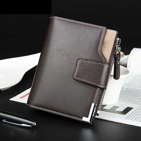 

wallet men leather wallets purse short male clutch mens money bag waist bags