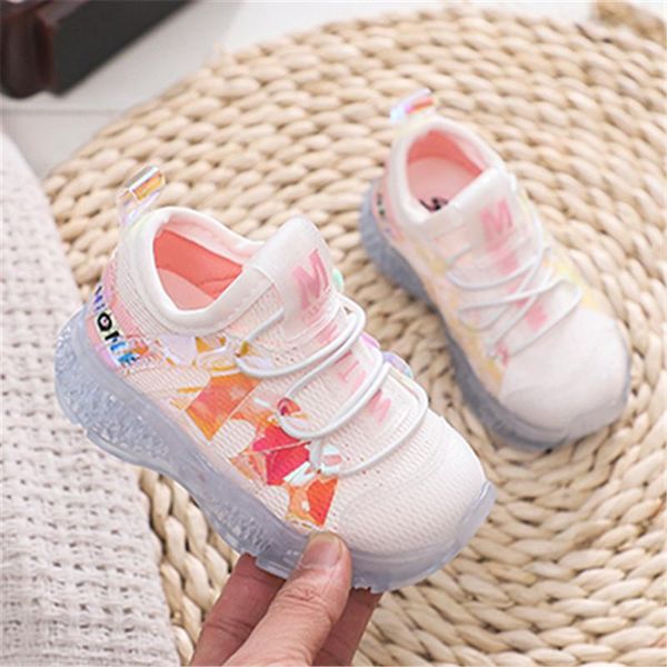 

sneakers 2021 summer casual childrens shoes with non-slip sole,girls color crystal sole low band shoes,boy mesh sports, Black;red