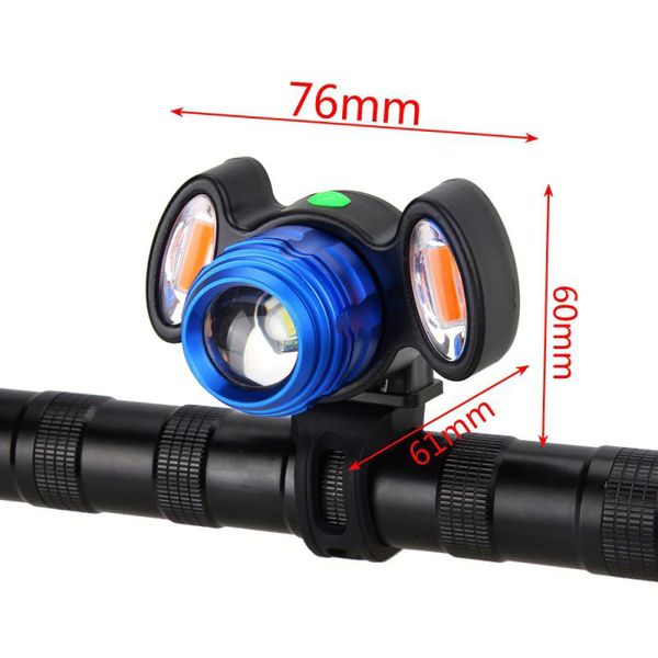 

front lights 10w usb rechargeable waterproof mtb road bike powerful night riding