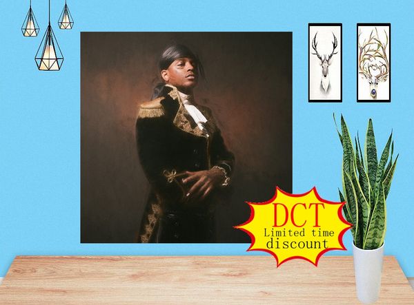

ski mask the slump god stokeley album poster music cover silk art print