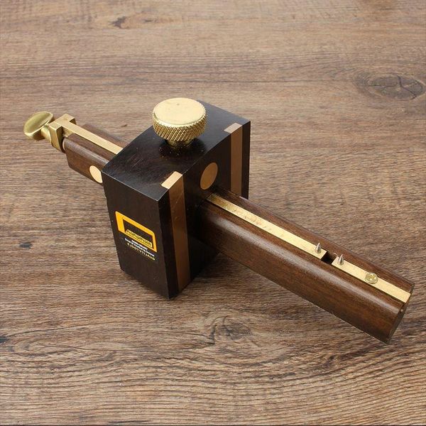 

professional hand tool sets luxury british indonesia ebony+pure copper wearproof carpenter woodworking 8 inch screw cutting gauge mark scrap