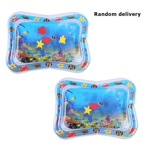 Set di accessori da bagno con stampa di animali marini, tappetino da gioco gonfiabile per bambini, giocattolo per bambini, per bambini nati, ragazza, divertimento in acqua, nuoto, genitore-figlio