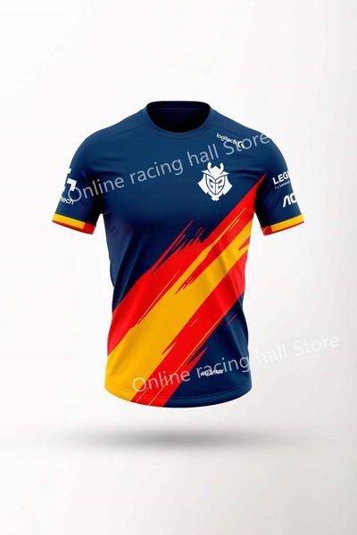 

women's t-shirt 2021 g2 team uniform, spain jersey, e-sports league of legends supporter t-shirt, uniform jersey shirt, White