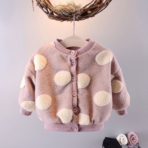

autumn winter dots pattern fashion wool kids girls knitted sweater coat for girls sweet cute girls outerwear 1 3 5 7yrs clothes, Camo