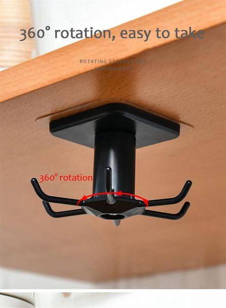 

hooks & rails nice quality kitchen set accessories rotary hook kitchenware storage rack spatula hanging shovel cabinet organizer hangers